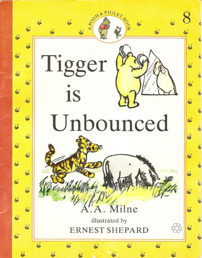 Tigger Is Unbounced by A.A. Milne SC (1990)  