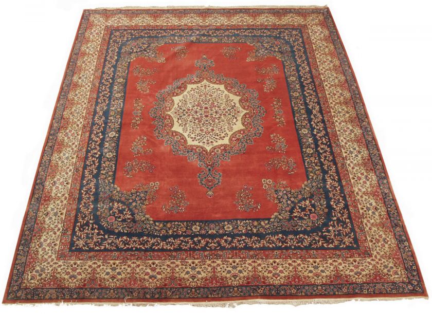 RRA 12x15 Persian Shah Abbas Copper Rug 21242  