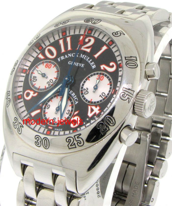 Franck Muller Transamerica Automatic Chronograph Watch   