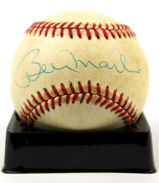 Billy Martin Autographed Baseball Sweet Spot JSA Product Image