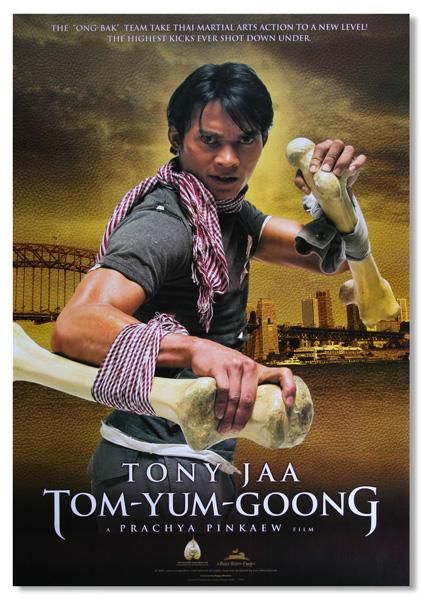 TONY JAA TOM YUM GOONG WALL POSTER 23x34” ORIGINAL 02  