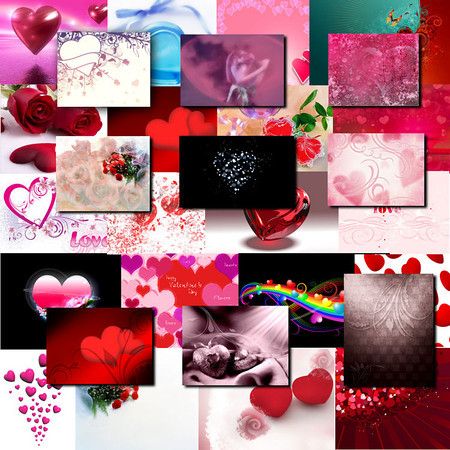 Digital Valentine Backdrops  Free  of Calendar Templates 