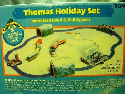 Tomy Tomica Trackmaster THE Original Thomas Holiday Set  