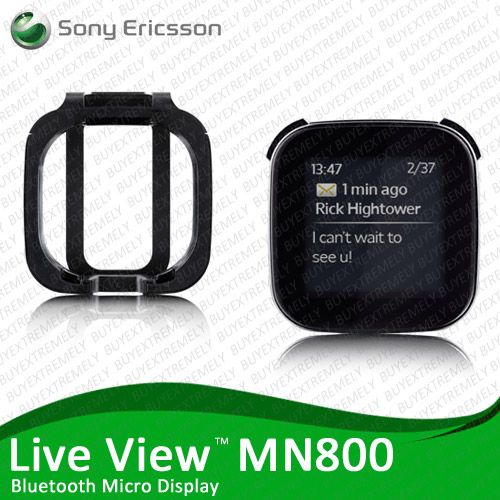   MN800 LiveView Bluetooth Android Smart Micro Display Watch SMS  