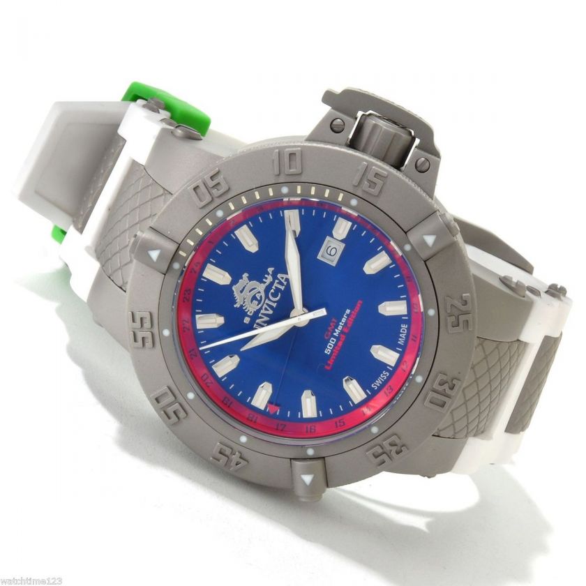 Invicta Mens 1586 Limited Edition Subaqua Noma III Swiss Made Quartz 