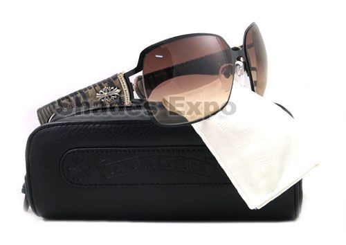 NEW CHROME HEARTS SUNGLASS CH POON II BLACK MBKDZ AUTH  