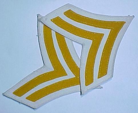 1902 Pattern Cavalry Corps Cpl Chevron Pair Minty  