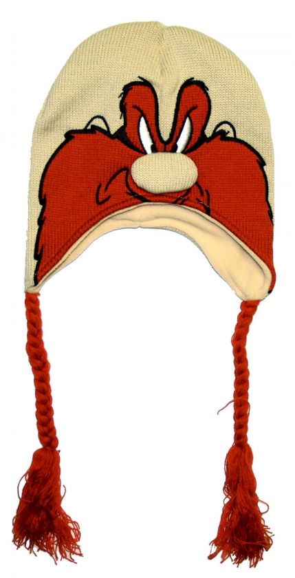 Yosemite Sam Looney Tunes Adult Pilot Laplander Hat  