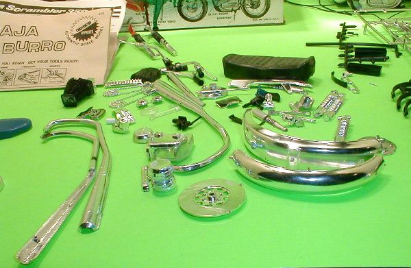   Harley Davidson Honda 750 + Parts Lot Box Full Motorcycle Junk  