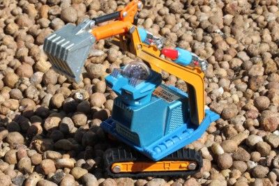 Commander Shovel RARE Vintage 1970s Metal Space Mining Robot Shinsei 