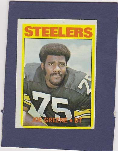 1972 Topps JOE GREENE   Steelers  