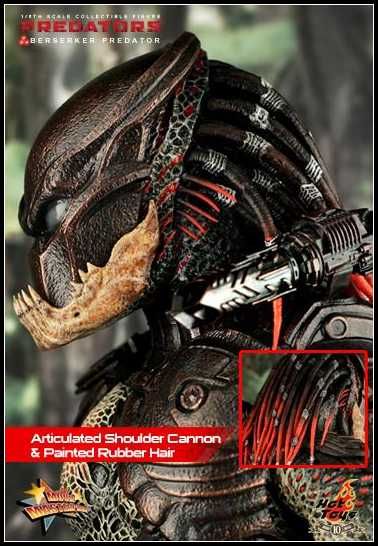 Hot Toys Predators S 2010 Berserker Predator InHand  