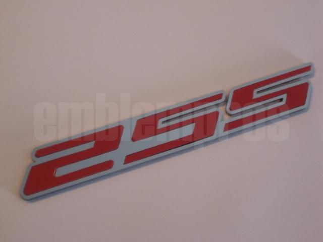 GM LICENSED, 2010 2011 2012 CAMARO 2SS Emblem Stainless Steel +Color 