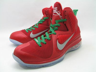 DS 2011 NIKE LEBRON 9 JAMES CHRISTMAS MIAMI HEAT SZ 9.5 concord  