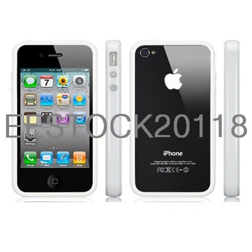 iPhone 4S SGP Neo Hybrid EX Series Bumper Case White  