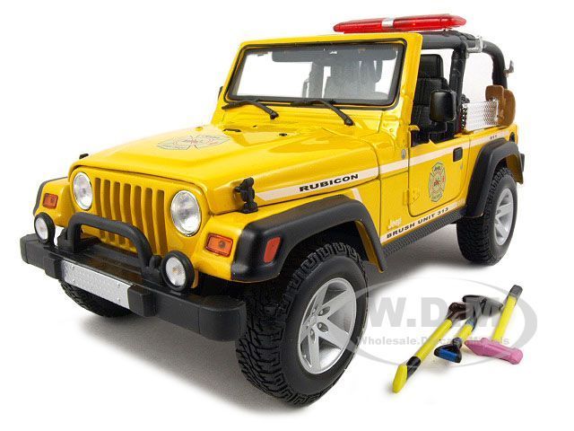 JEEP WRANGLER RUBICON BRUSH FIRE UNIT 118 YELLOW  