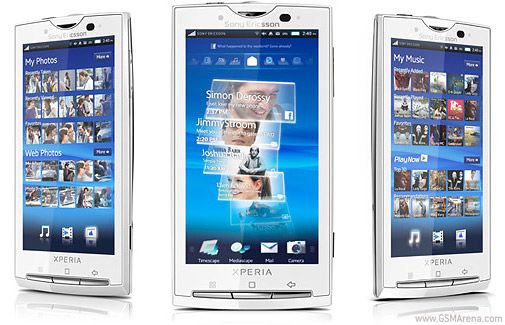 New Sony Ericsson Xperia X10 8MP GPS WIFI ANDROID V2.1 1GHz 4 WVGA 