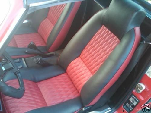 Fiat X19 X1/9 Custom seat covers (all Colors available)  