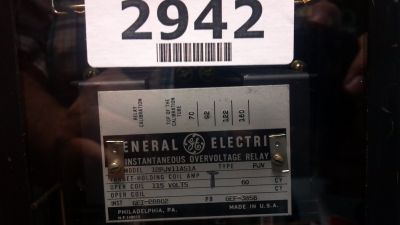   Instantaneous Overvoltage Relay for sale at http//TCOA/?id=2942