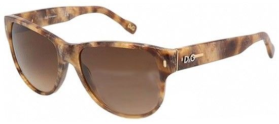 DOLCE & GABBANA D&G DG 3062 DG3062 SUNGLASSES SPOTTED BROWN 1836 