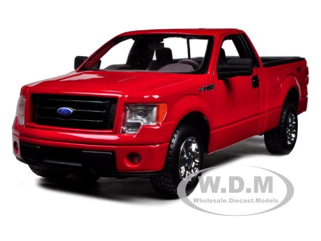   FORD F 150 STX PICKUP TRUCK RED 1/27 DIECAST MODEL CAR BY MAISTO 31270