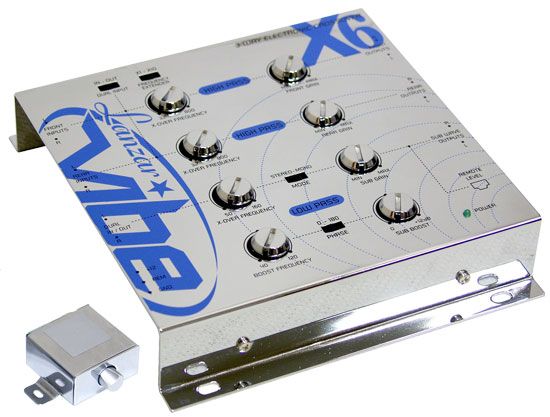 LANZAR VIBEX6 3 WAY ELECTRONIC CROSSOVER NETWORK  