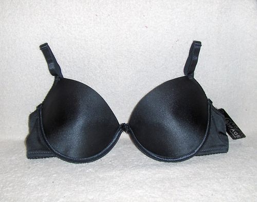 Rampage Intimates Convertible Satin Demi Bra Sz 34B NWT  