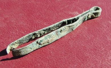 Ancient ROMAN / MEDIEVAL BRONZE TWEEZERS 3810  