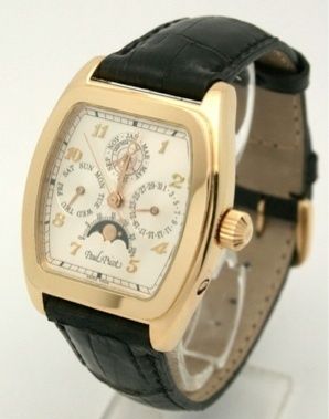   Quantieme Perpetual 18k Yellow Gold RARE $38,200.00 watch.  