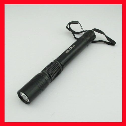 NEW 8W White LED 3AA Handy Camping Flashlight Torch  