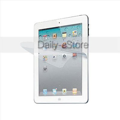 3X Clear LCD Screen Protector Cover Films for The New iPad 3 3rd 