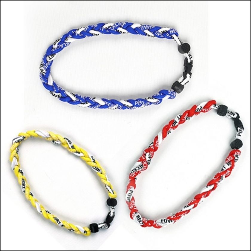 New Tornado 40cm Baseball Sports Ionic Sports Rope Necklace MLB NFL 