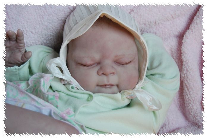 Reborn CUSTOM MADE LIBBY ooak doll lifelike fake art ARTIST Baby Cindy 