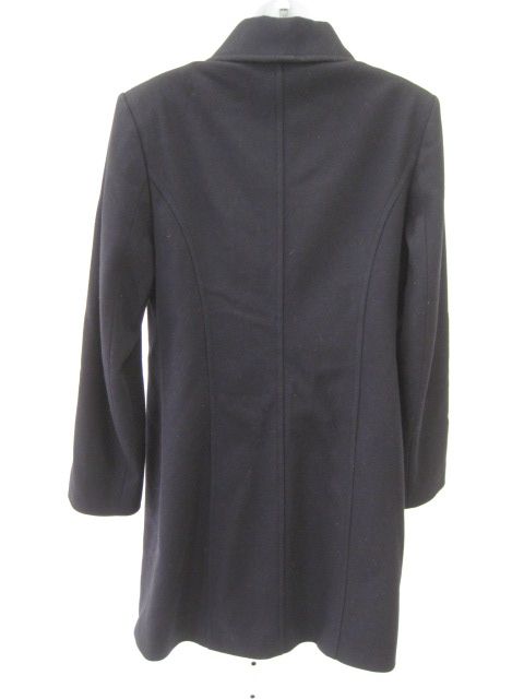 PATRIZIA PEPE Navy Wool Jacket Coat Outerwear Sz 42  