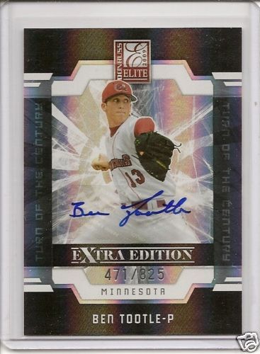 2009 Extra Edition #38 Ben Tootle rc auto #471/825  