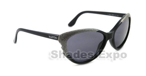 NEW VALENTINO SUNGLASSES VAL 5766S BLACK D28BN VAL5766  