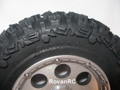   on HD Aluminum rims fits HPI Baja 5T SC, T1000 Losi 5iveT Set of 4