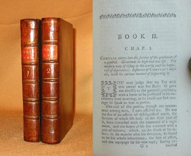 1764 CHRYSAL Adventures Of A Guinea JOHNSTONE Leather PRESENTATION 