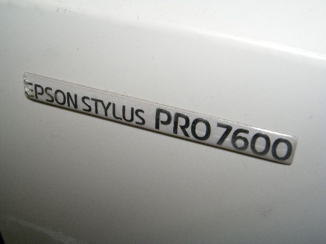   STYLUS PRO 7600 PHOTO WIDE FORMAT INDUSTRIAL INKJET PRINTER  