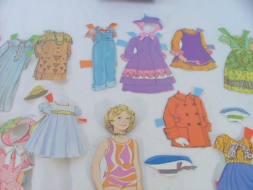 Shirley Temple Paper Doll Dolls 1976 Whitman  