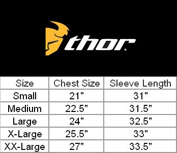 THOR PHASE RECON JERSEY MX ATV RIDING GEAR BLACK GREY M  