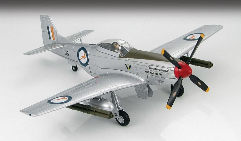 HobbyMaster P 51 Mustang, 2nd Sq, South Africa, HA7706  