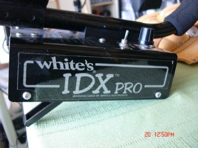whites idx pro metal detector review