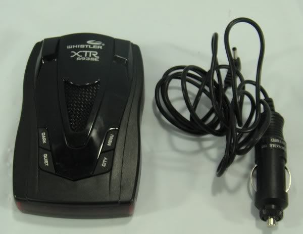 Whistler XTR 693SE Radar Detector  