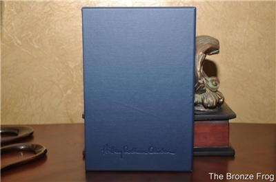   HILLARY RODHAM CLINTON LIVING HISTORY S/N 852/1500 SLIP CASE EDITION