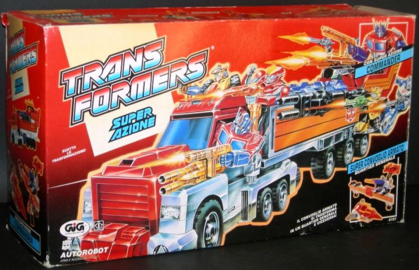 TRASFORMER COMMANDER CONVOY SUPERAZIONE AUTOROBOT GIG TRANSFORMERS 