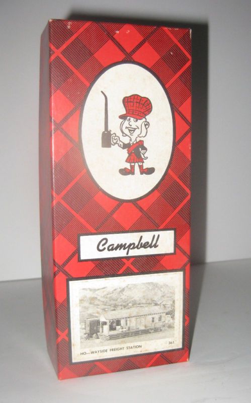 Campbell #361 Wayside Freight Station Craftsman Kit  