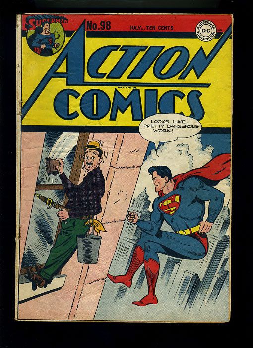 ACTION COMICS #98 [1946] HIGH CHAIR  