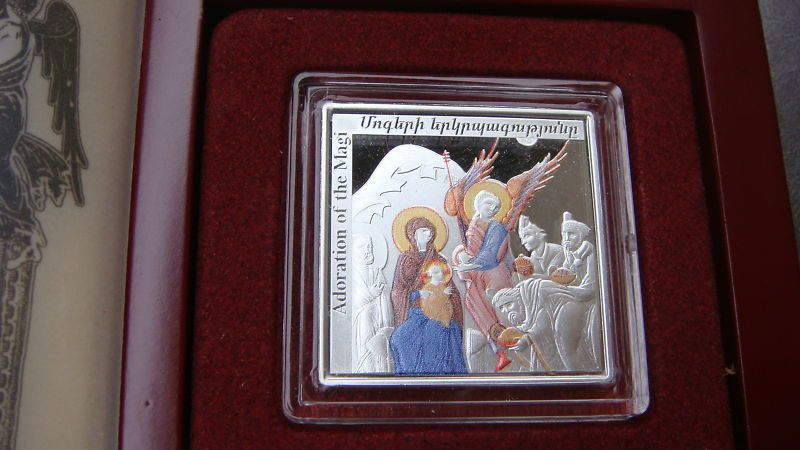 ARMENIA ADORATION OF THE MAGI NEW COIN 2010 UNC  