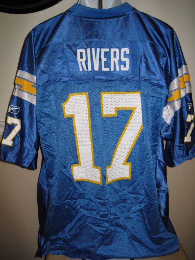 Phillip Rivers Chargers AFC 50 XLarge XL 52 Jersey #iJ  